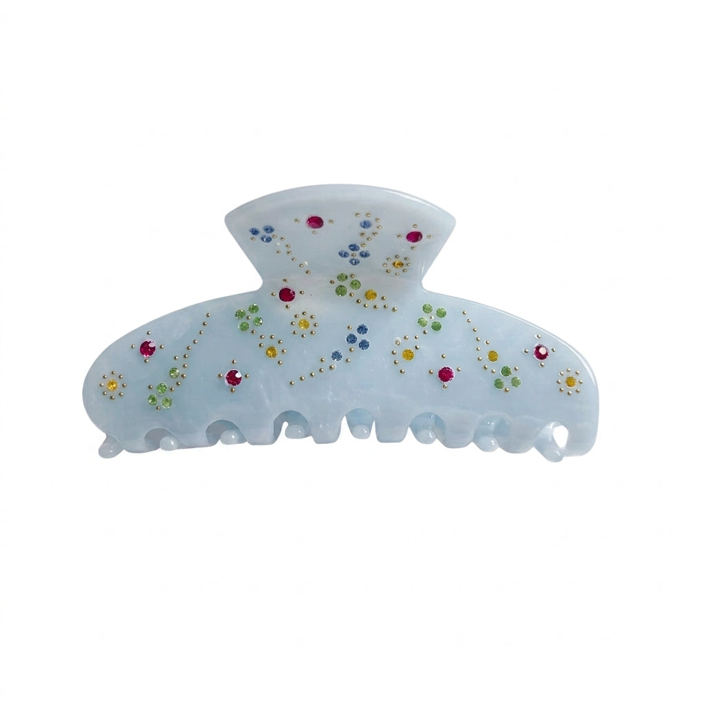 Blue Gem Claw Clip